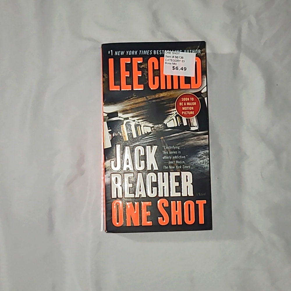 One Shot Book by Lee Child